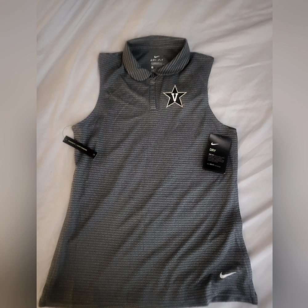 Nike Vanderbilt University Sleeveless Polo